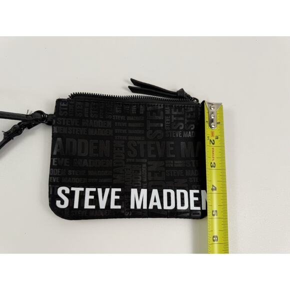 Steve Madden Black and White Wristlet Wallet - Picture 10 of 10